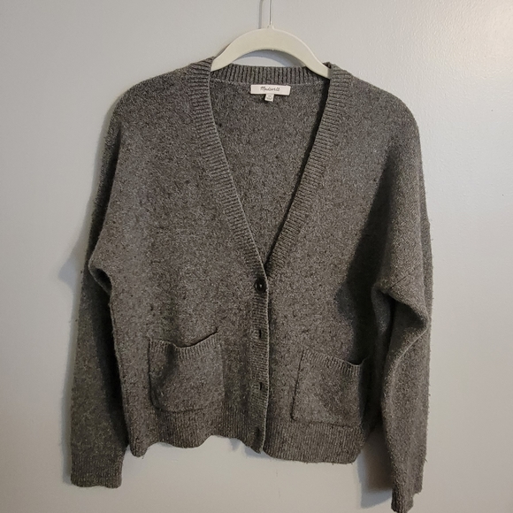 Madewell XS gray cardigan